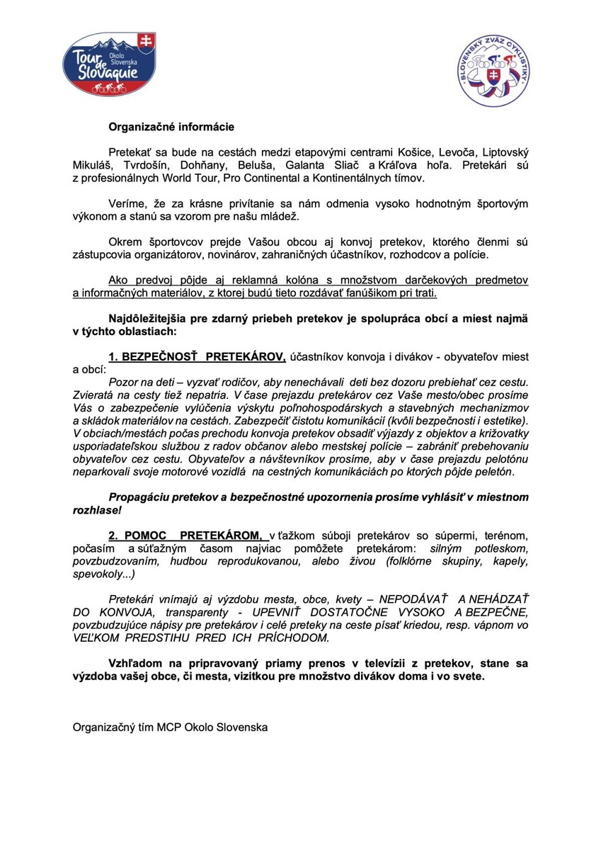okolo slovenska organizacne pokyny original