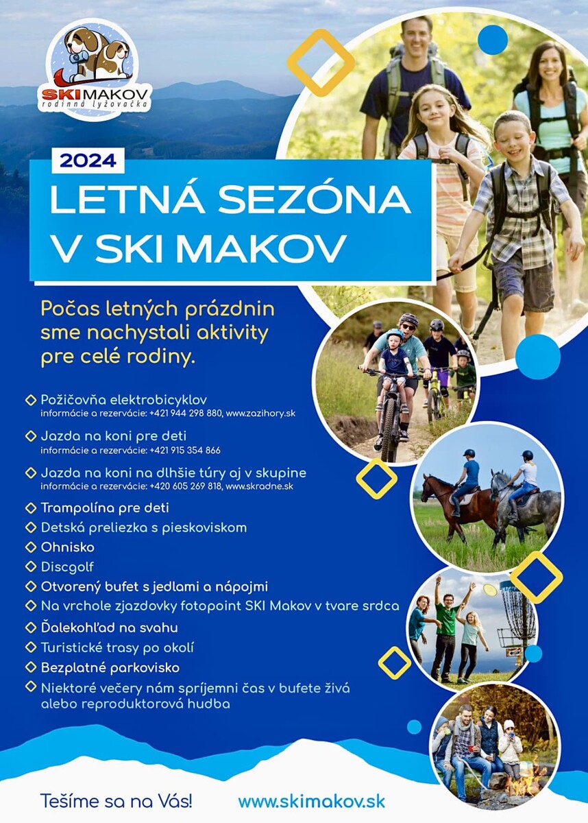 letna sezona v SKI MAKOV