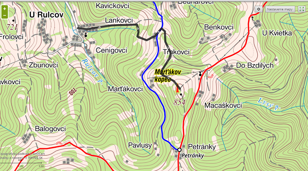 Petranky mapa1