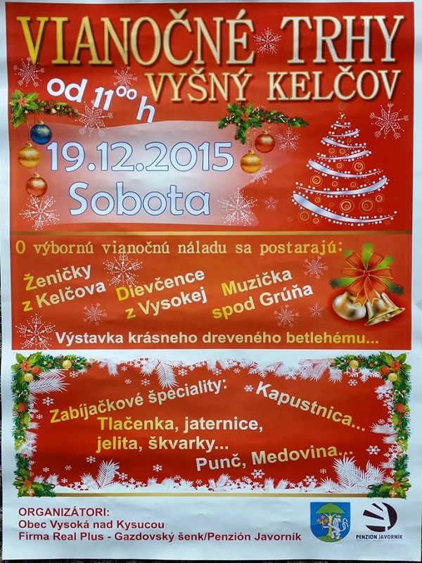 Vianocne trhy Kelcov